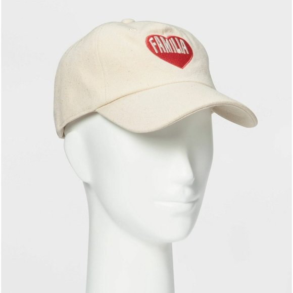 Latino Heritage Month Familia Adult Baseball Cap - White - Picture 1 of 8